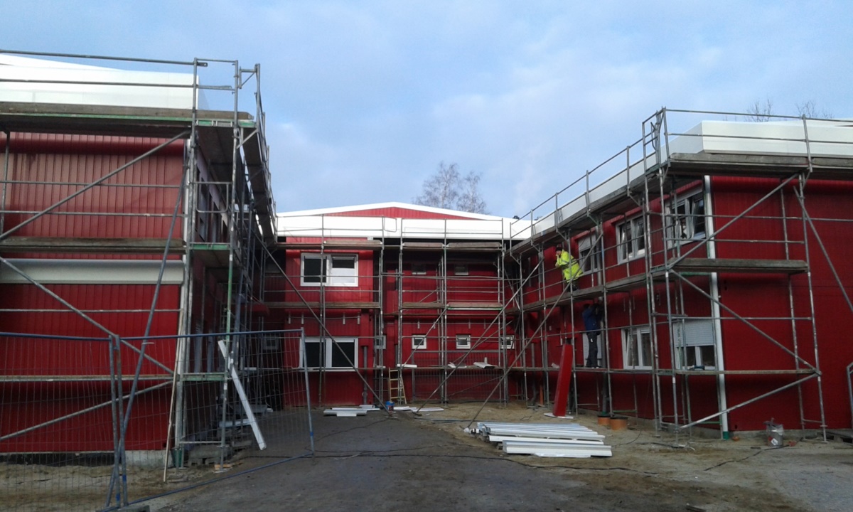 Stavba areálu 1 - Bremen, Neměcko